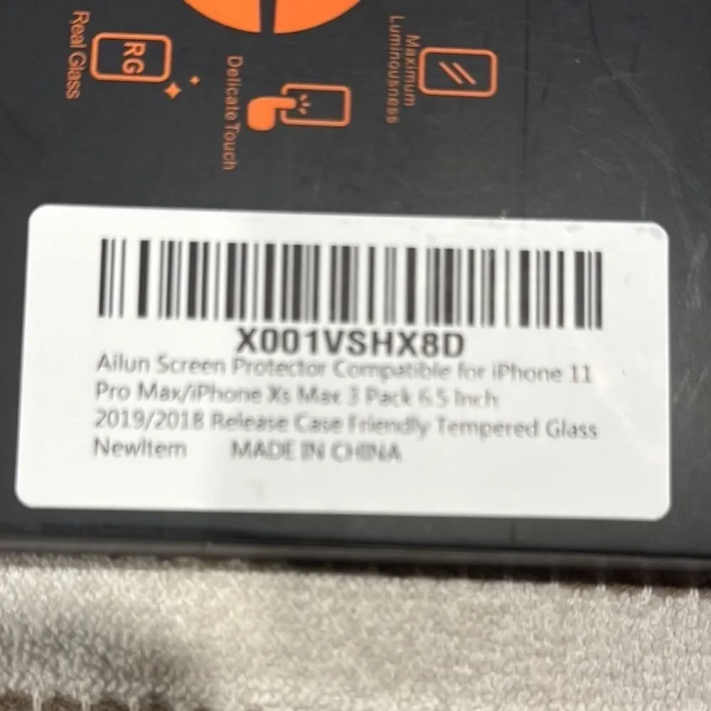 Ailun Glass Screen Protector Compatible with iPhone 11 Pro Max/iPhone XS…